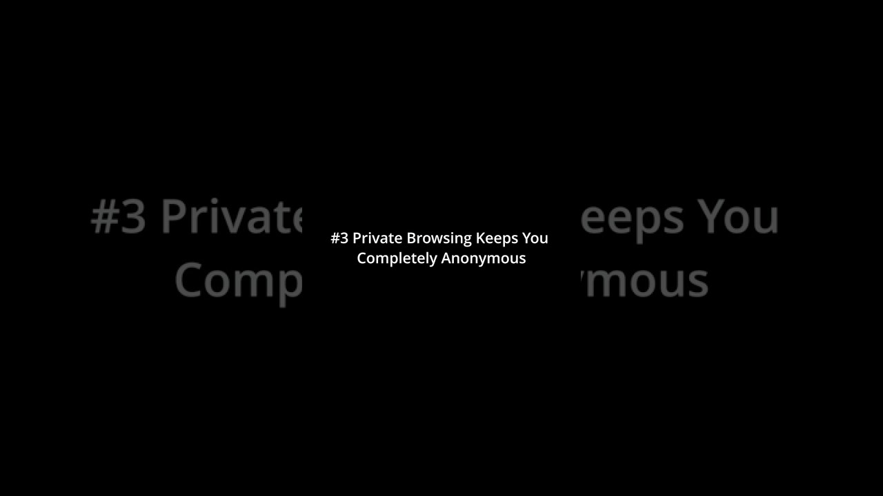 You still believe that private browsing keeps you anonymous?  #digitallife #gadgets #tech #apple