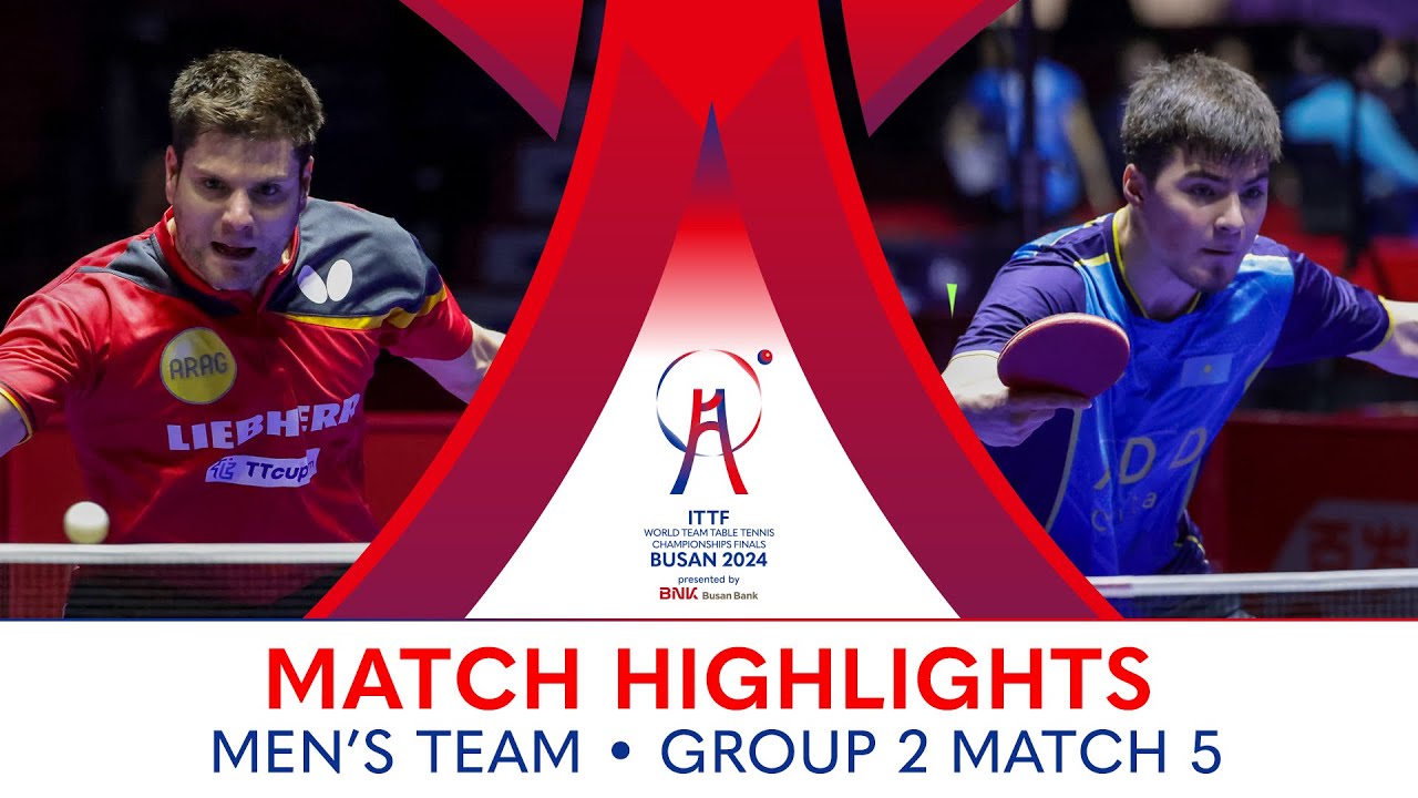Dimitrij Ovtcharov (GER) vs Alan Kurmangaliyev (KAZ) | MT G2 - Match 5 | #ITTFWorlds2024