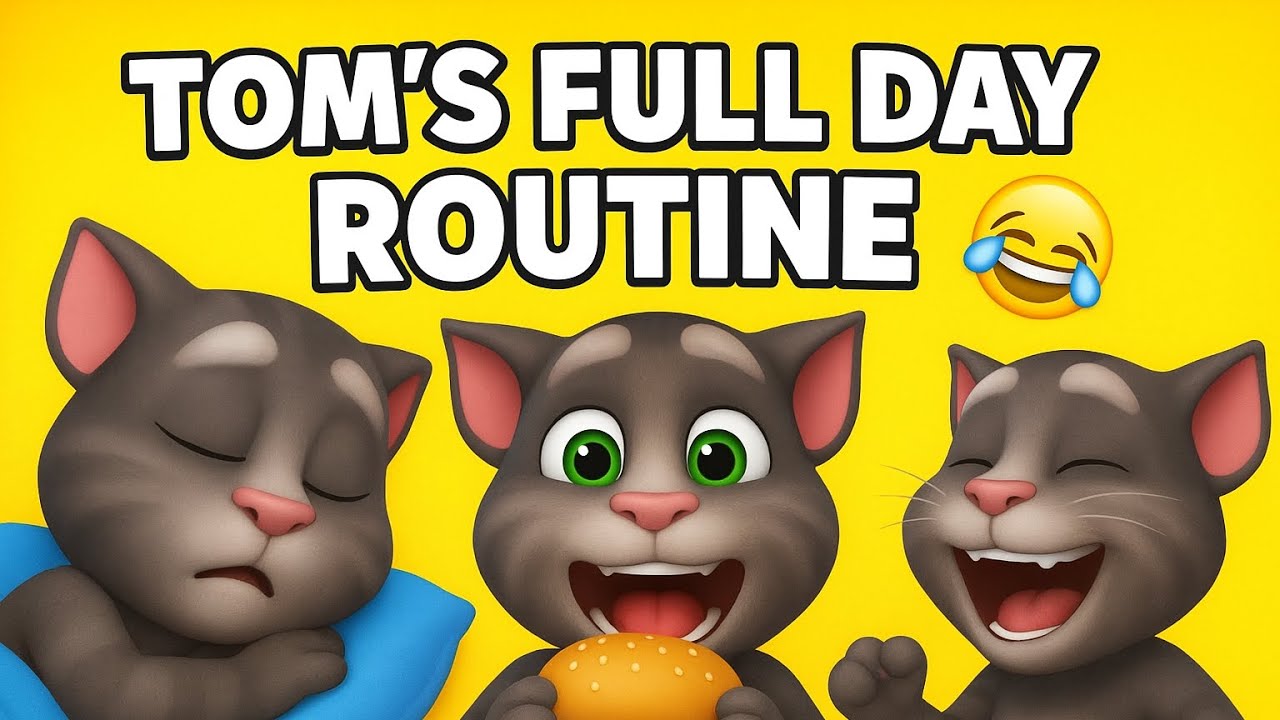 😂 Tom’s Funniest Moments Compilation 2025 🔥 | My Talking Tom Full Funny Video ✅ 