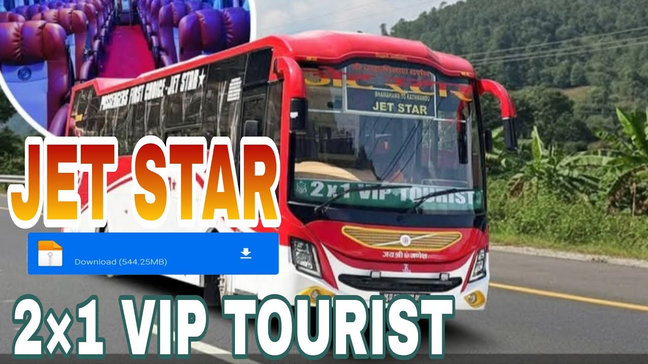 New Jet Star Bus Skin|Bus Simulator Indonesia|Offroad Map Mod ||Bussid@Nightriderbusnepal222 