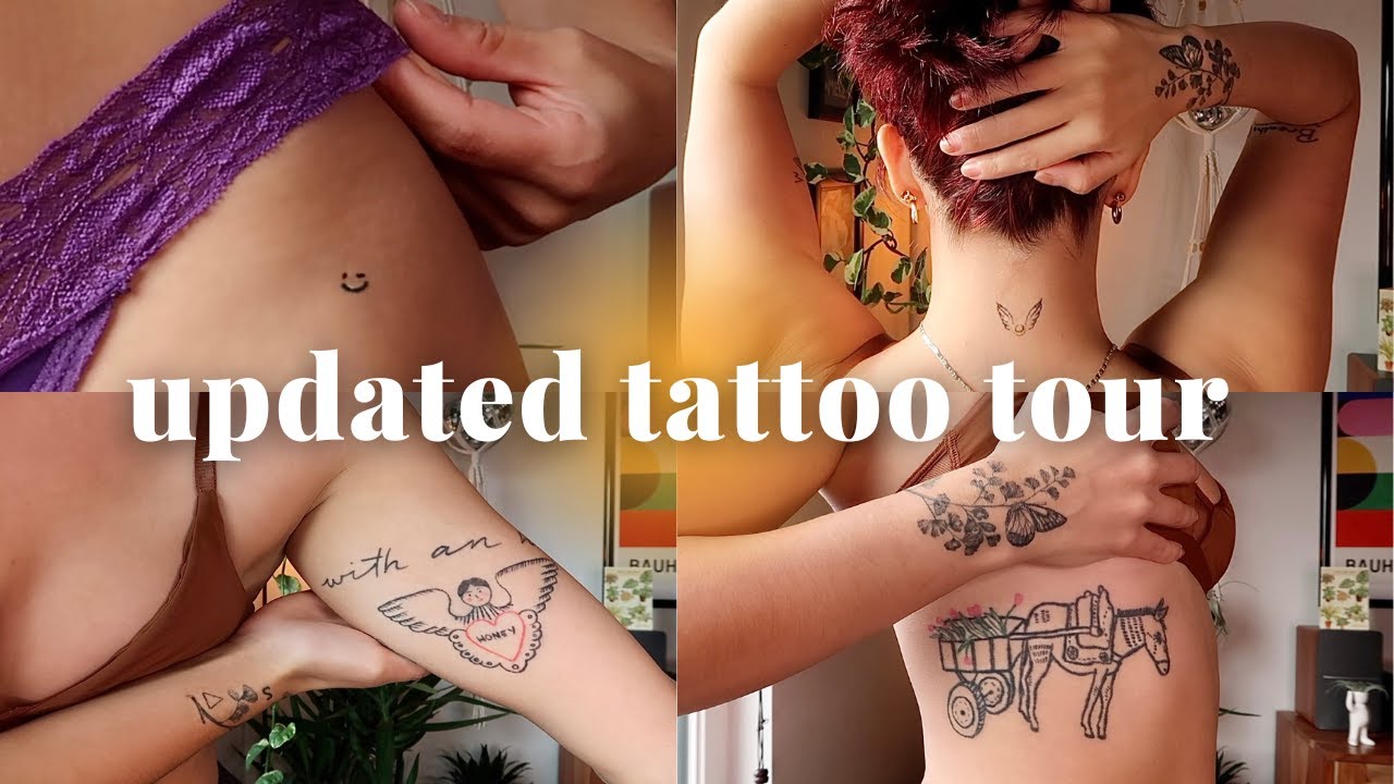 Reveling My *Secret* Tattoos / Tattoo Tour 2022
