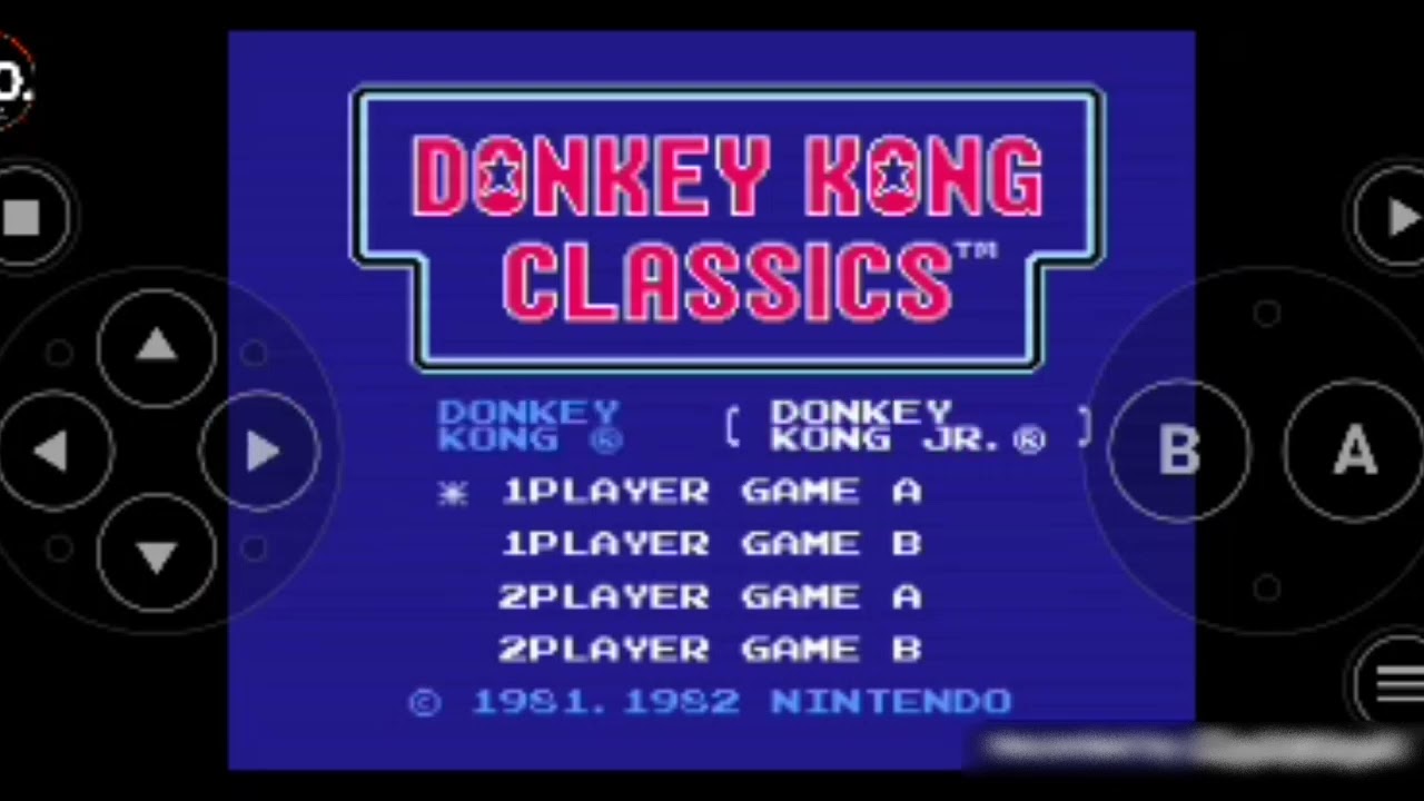 DONKEY KONG CLASSIC (DK + DK JR.)