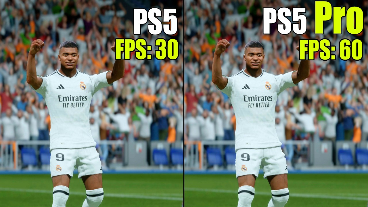 Por&oacute;wnanie PS5 i PS5 Pro | EA Sports FC 25 (FIFA 25)