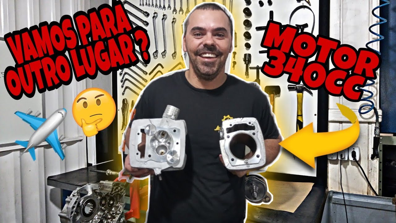 MOTOR CG150 340CC RODOVIA | JEFERSON PREPARAÇÕES