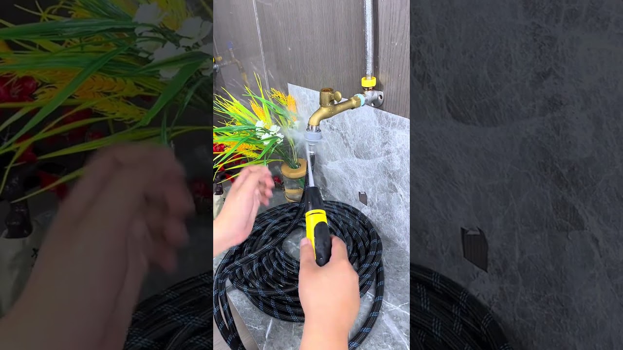 High pressure water for farmers#farmlife #farming #nature #satisfying #asmr