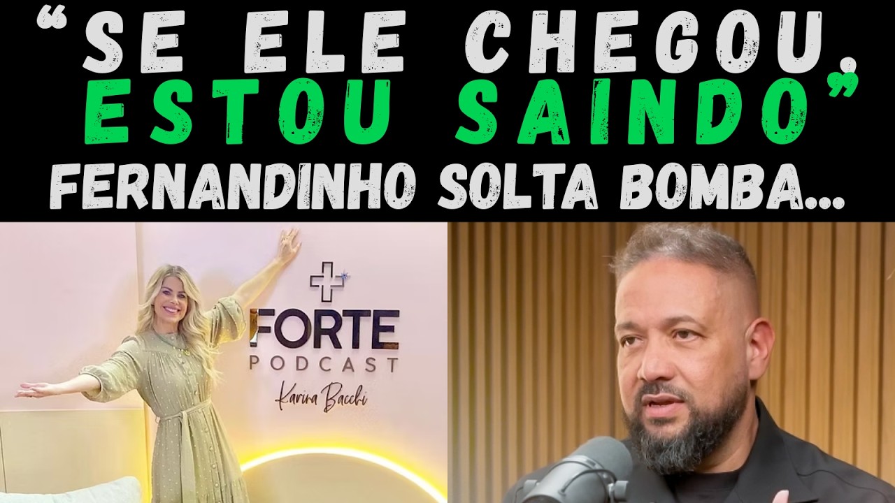 Fernandinho não aguenta e abre o verbo sobre tocar no meio secular