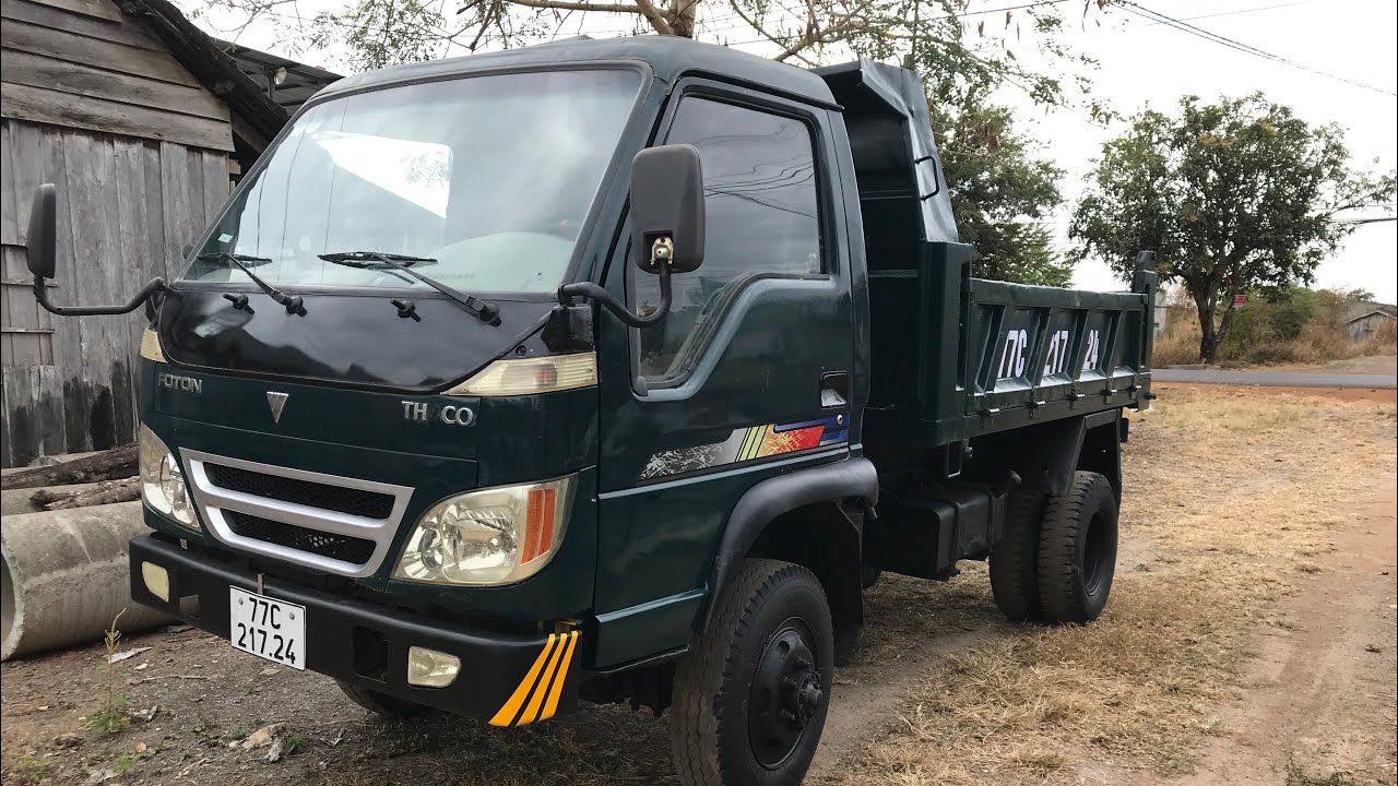 xe ben cũ thaco foton 2 tấn 2 cầu , máy tubo, cầu số lớn, giá chỉ 135 tr (lh 0979192400 Trực ô tô )