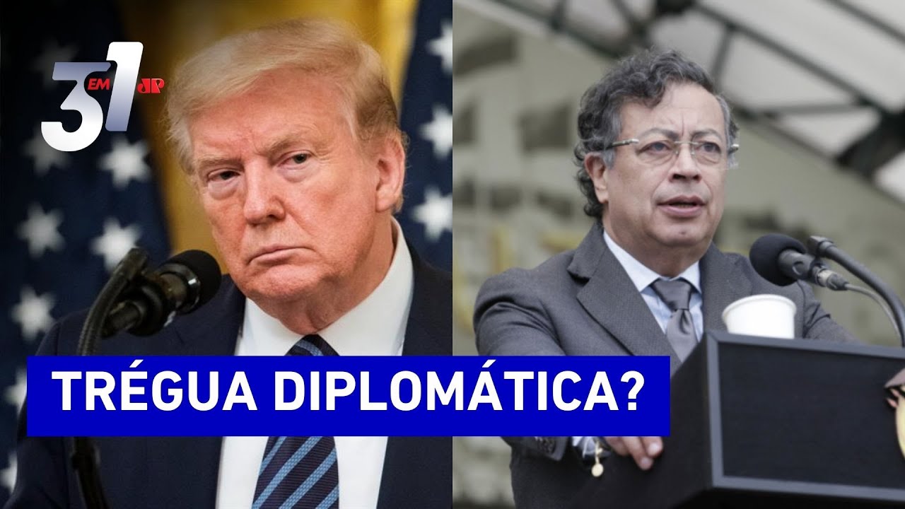 Trump recebe Gustavo Petro na Casa Branca após troca de farpas