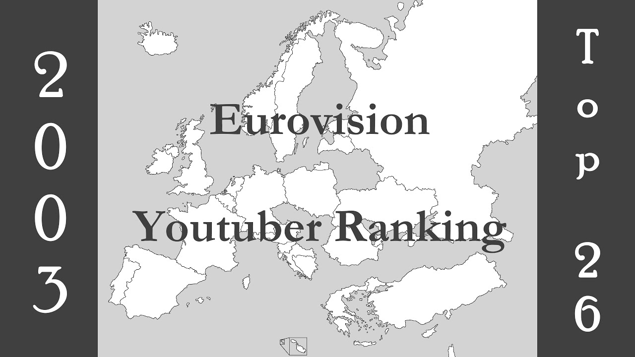 Youtube's Ranking - Eurovision 2003