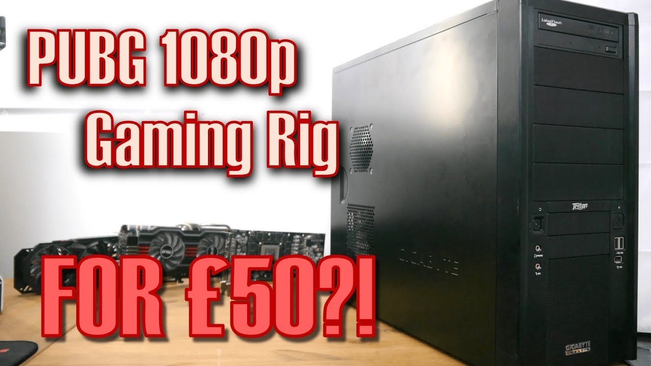 Building a &pound;50 Custom PUBG Gaming PC!