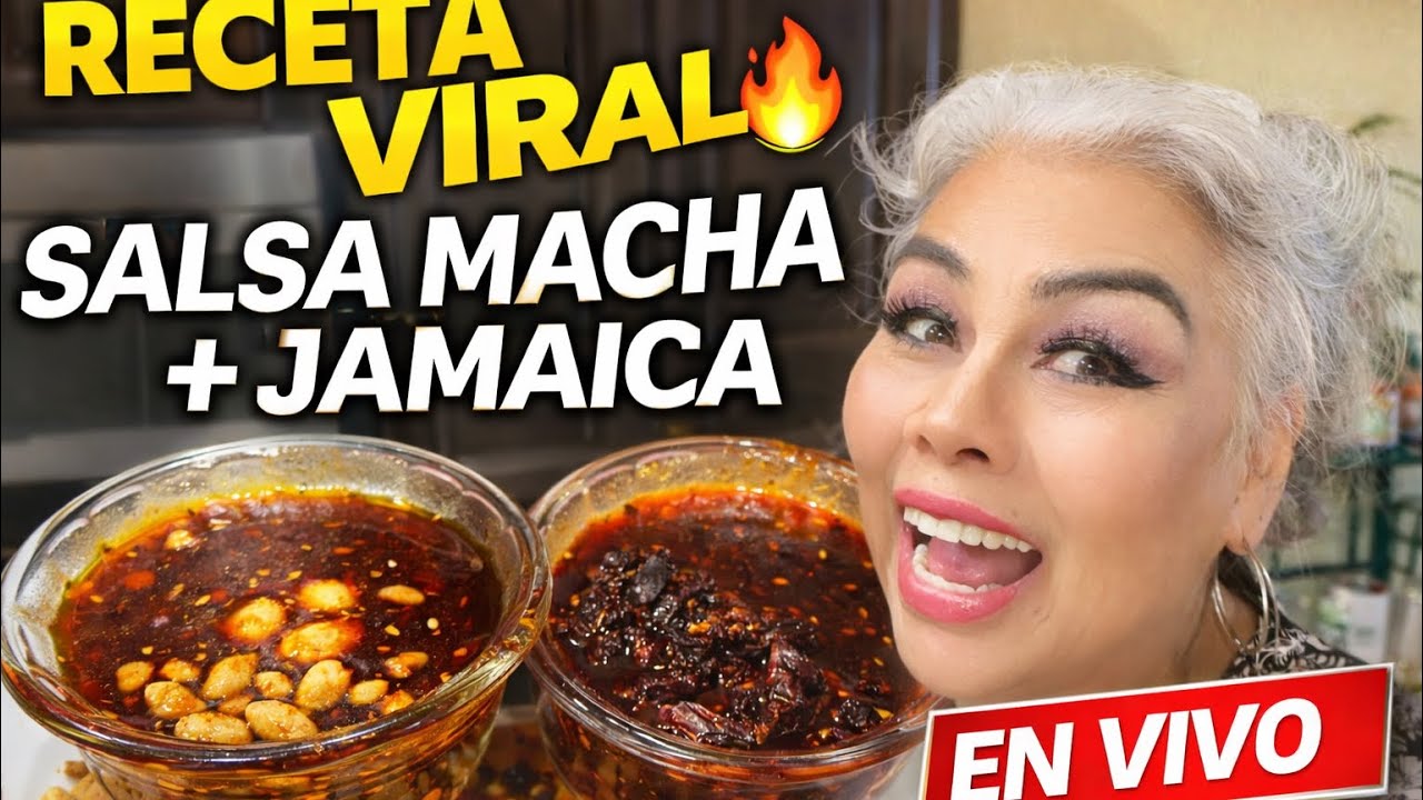 En Vivo Salsas Machas y Salsa De Jamaica