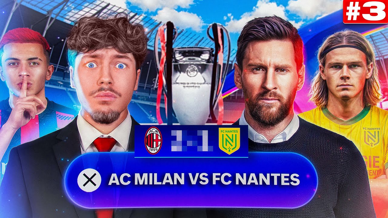 J&rsquo;AFFRONTE MON ANCIEN CLUB EN LIGUE DES CHAMPIONS&hellip; 😱 | CARRI&Egrave;RE MANAGER FC26 AC MILAN #3