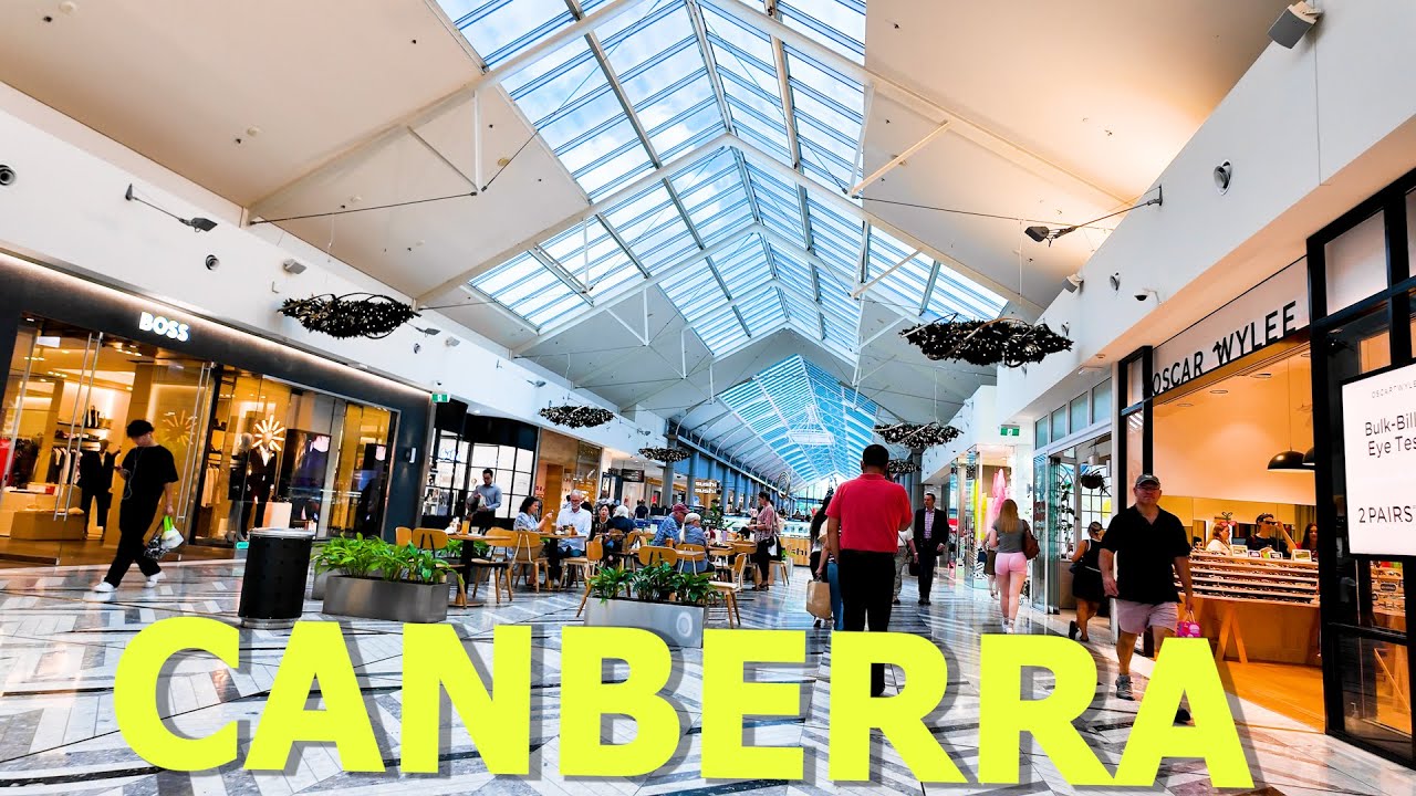 Canberra Centre Christmas Walking Tour - Largest Shopping Centre