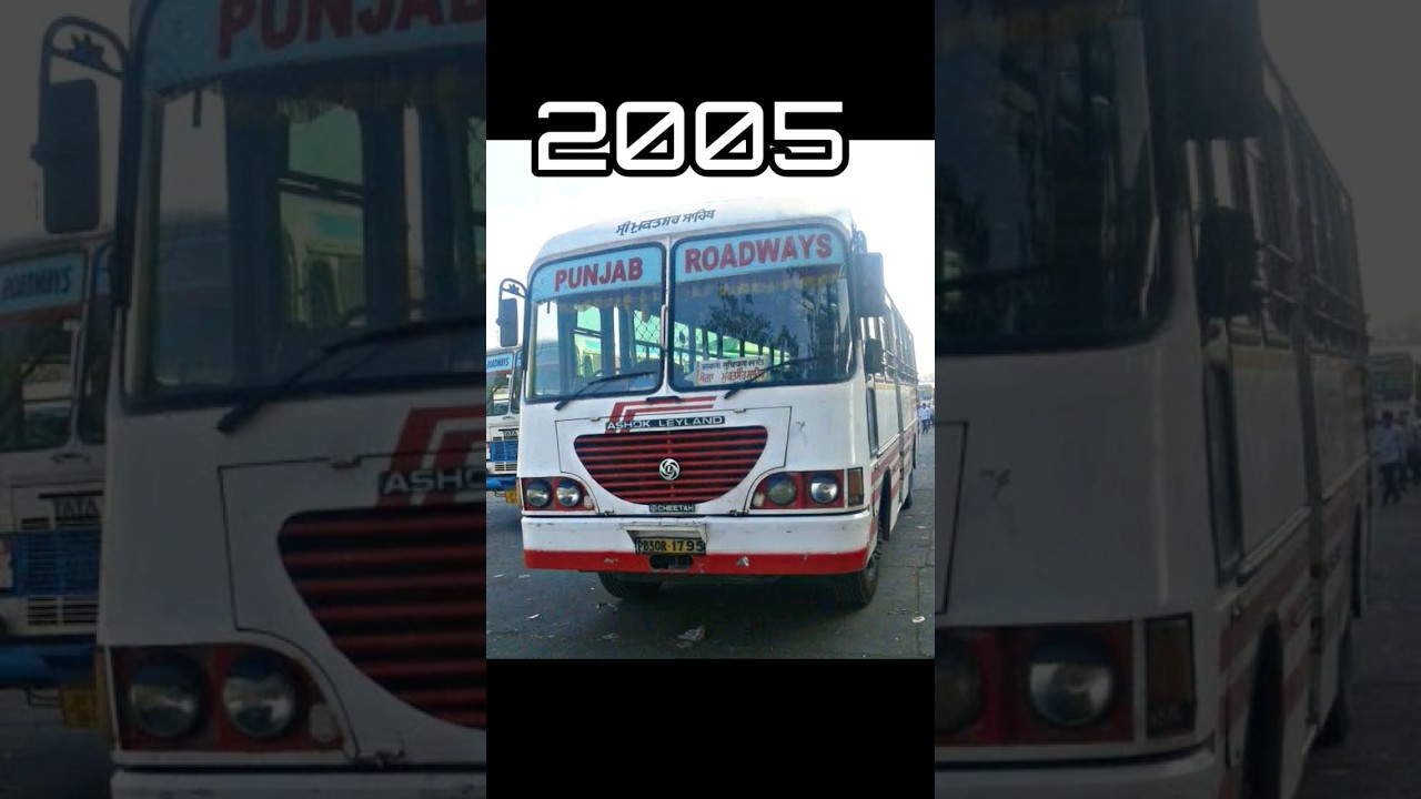 Evolution of Punjab Roadways Bus | Old vs New | 