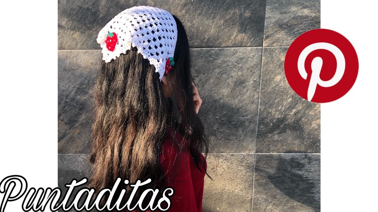 Bandana✨ AESTHETIC✨ Crochet (fresitas🍓)