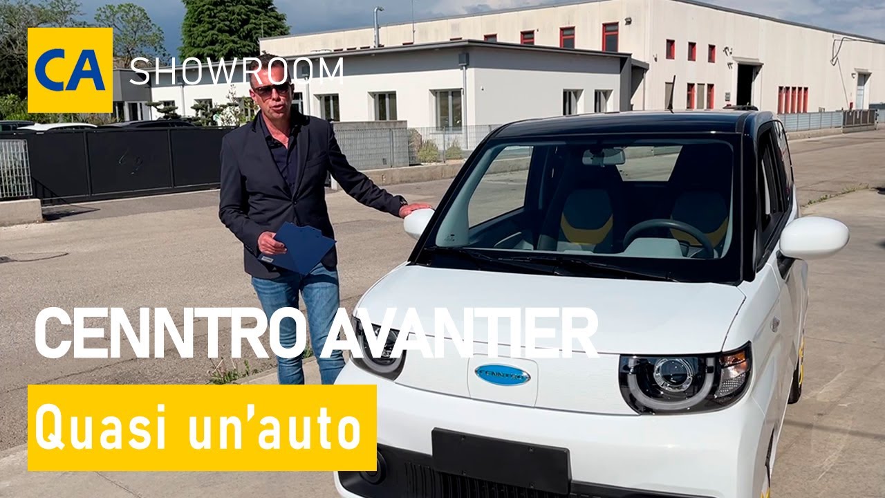Cenntro Avantier | La minicar che assomiglia ad un'automobile