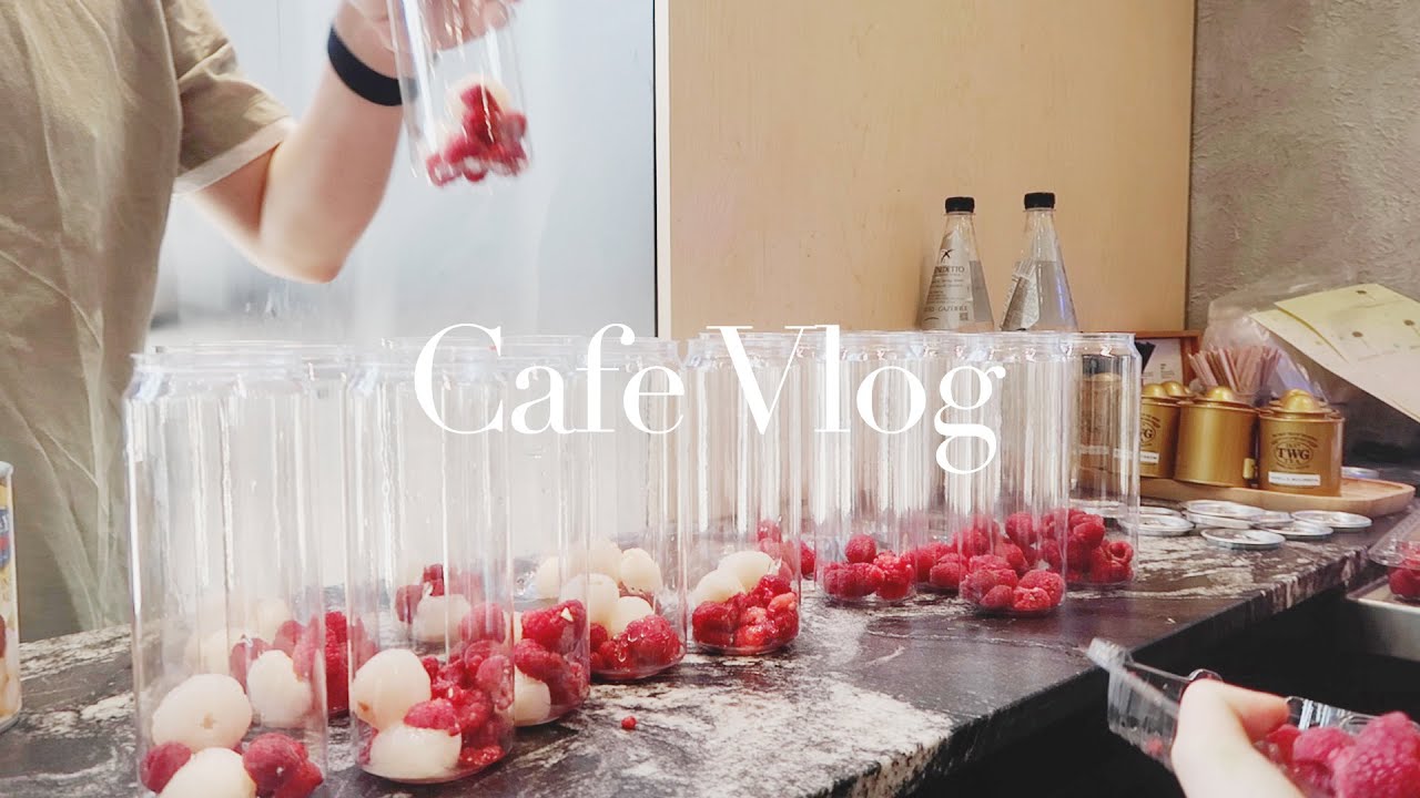 CAFE VLOG | Time Lapse A Day @ Bakery | Busy Mother's Day | Making 100 Drinks Packing Cakes 多伦多蛋糕店日常