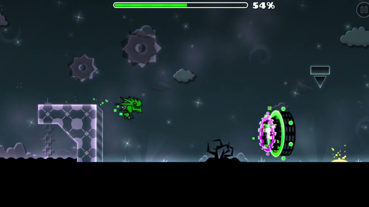 Amplification. Ice Gauntlet. Geometry Dash. Complete 100%