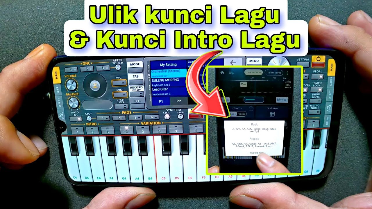 Ini Aplikasi MANTAP | Begini CARA Ulik Chord Lagu & Chord Intro Lagu