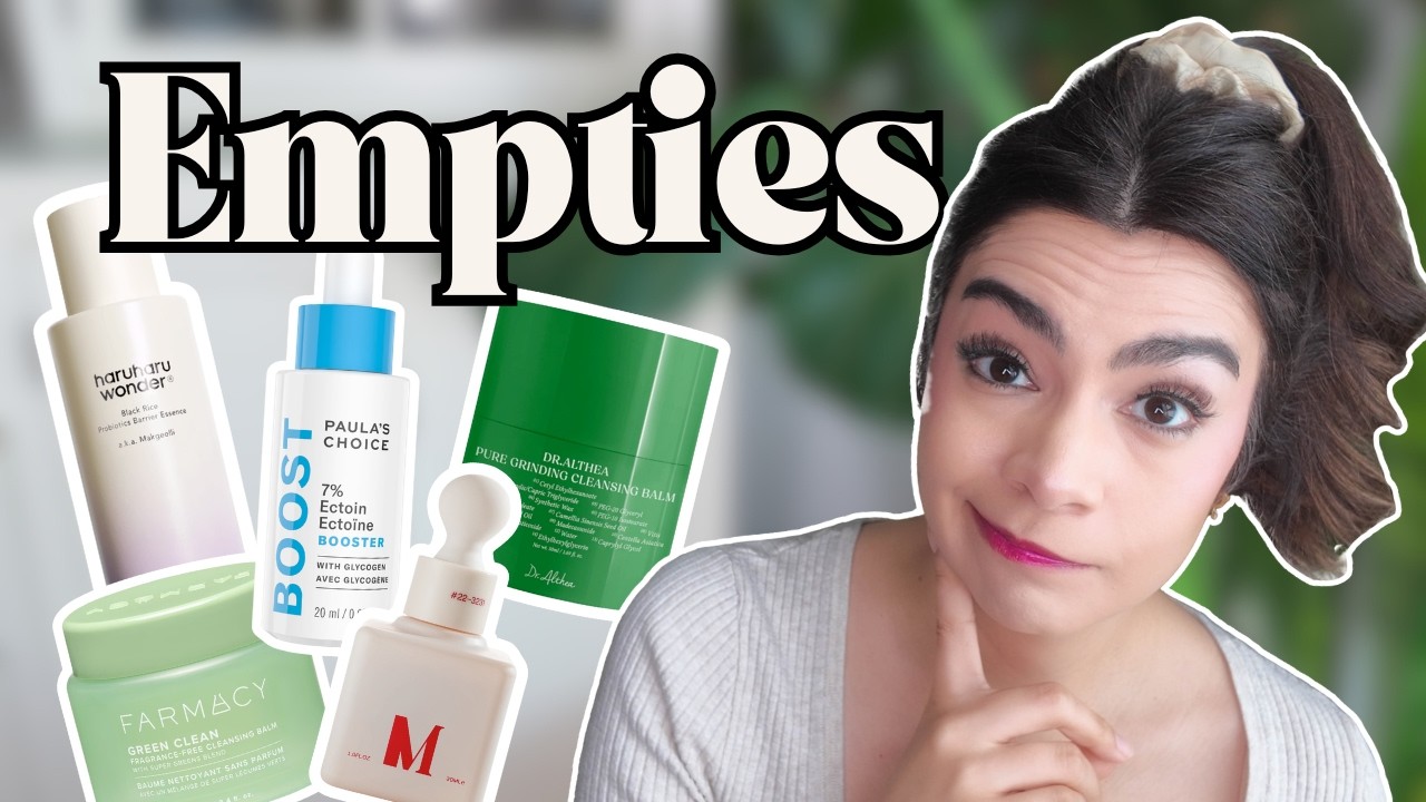 That Was a Mixed Bag of Skincare Empties!