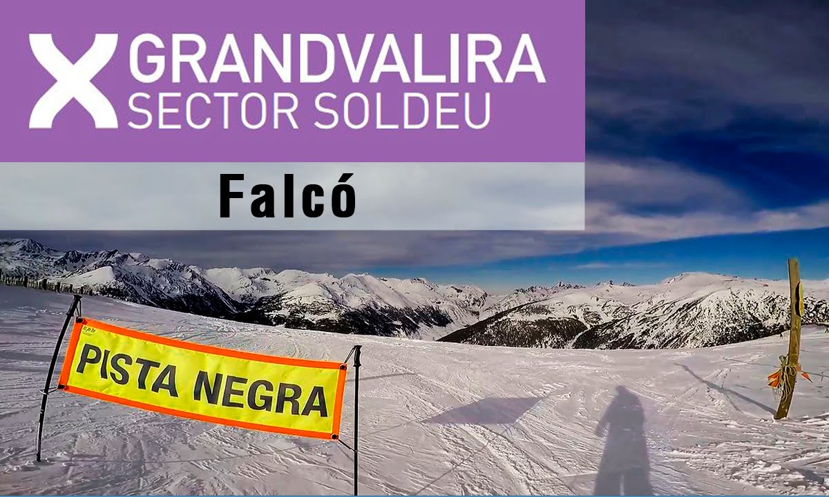 Descenso por Falcó  Soldeu, Andorra