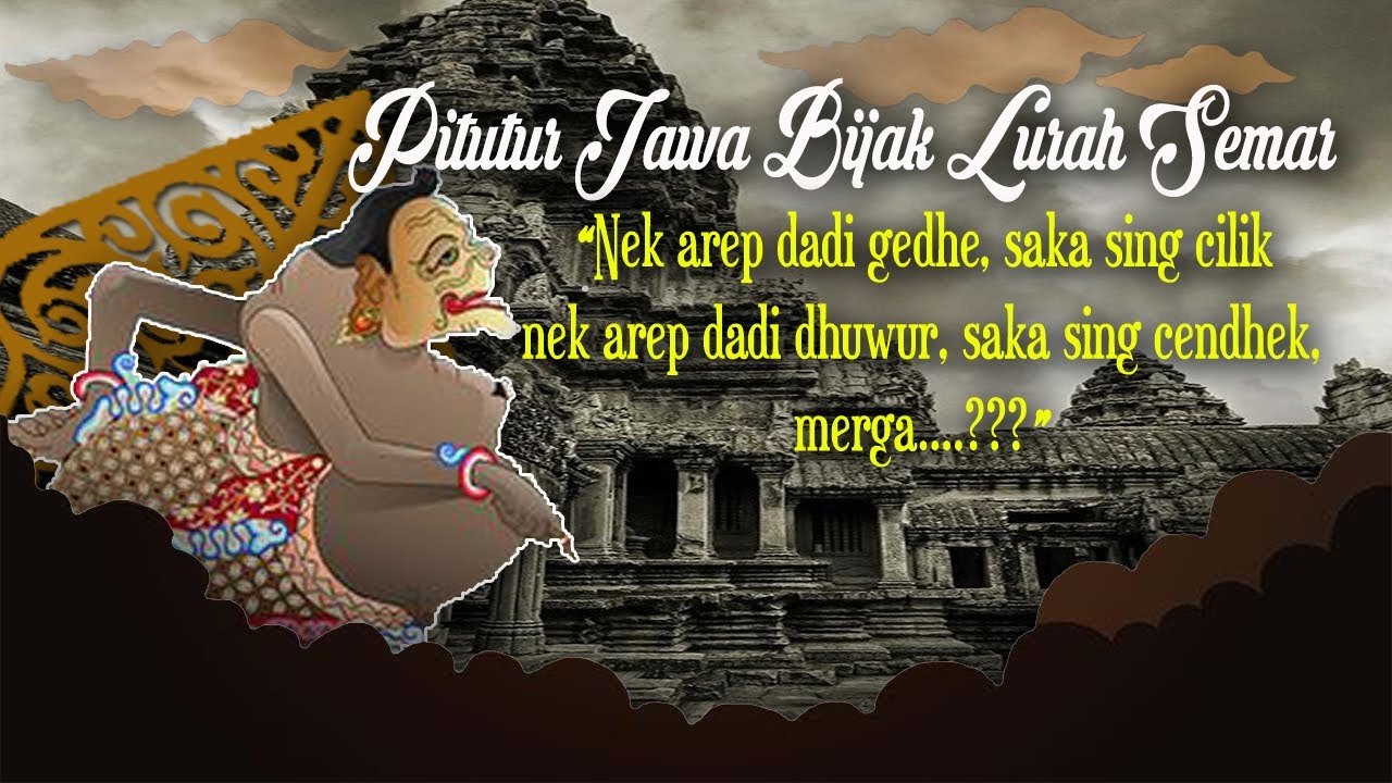 MENGGEMPARKAN..‼️ Pitutur Jawa Bijak Wayang Kulit Semar - GEGAYUHAN ~ Ki Seno Nugroho