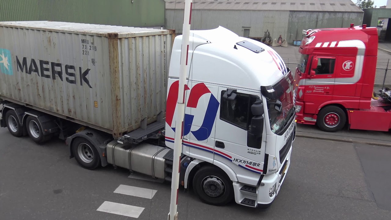 containertransport over de weg 2017 deel 38