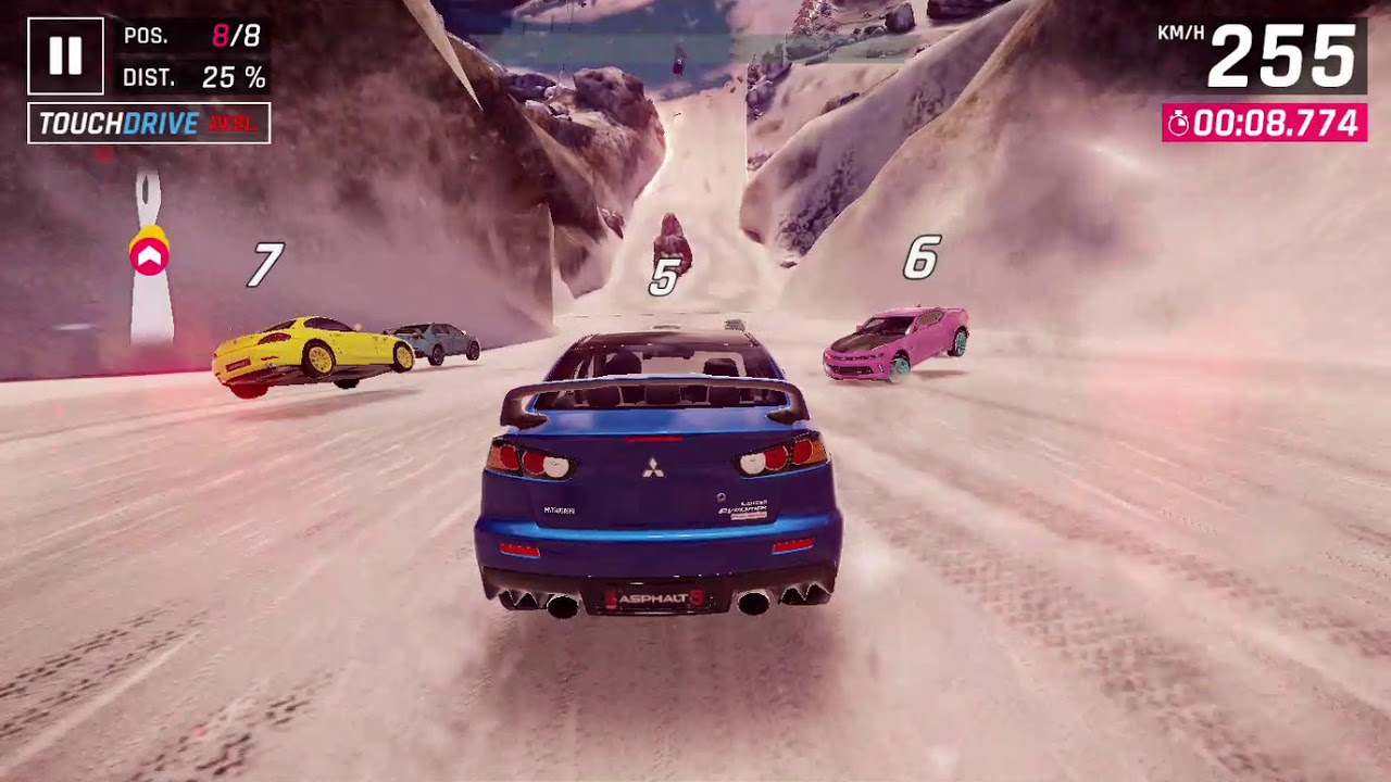 jogando Asphalt 9  Legends no pc
