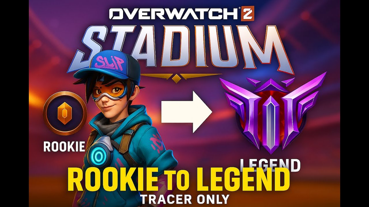 Rookie to Legend | Tracer Only Overwatch Stadium Climb pt3