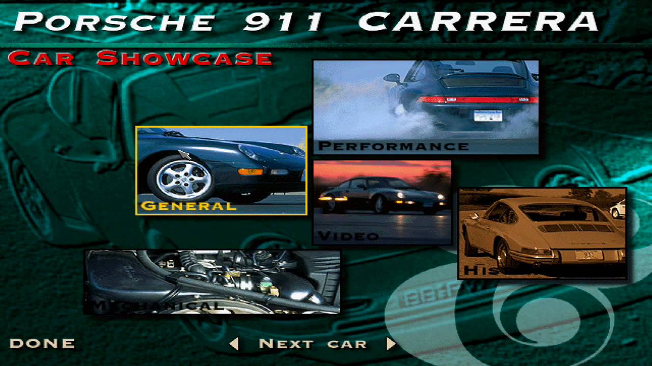 The Need for Speed SE - Porsche 911 Carrera Showcase