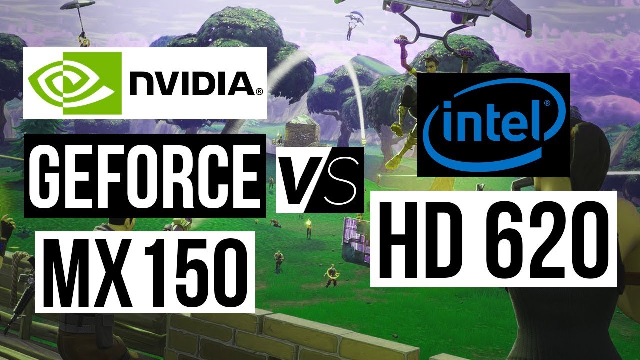 NVIDIA Geforce MX150 VS Intel HD 620 - Gaming Performance Test!