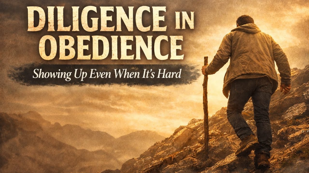 DILIGENCE | Obedience | Showing Up even when it's hard