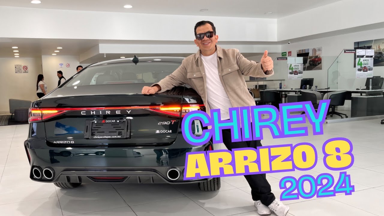 CHIREY ARRIZO8  2024. Algo mas que motor y llantas... Este se ve bien y Huele bien...