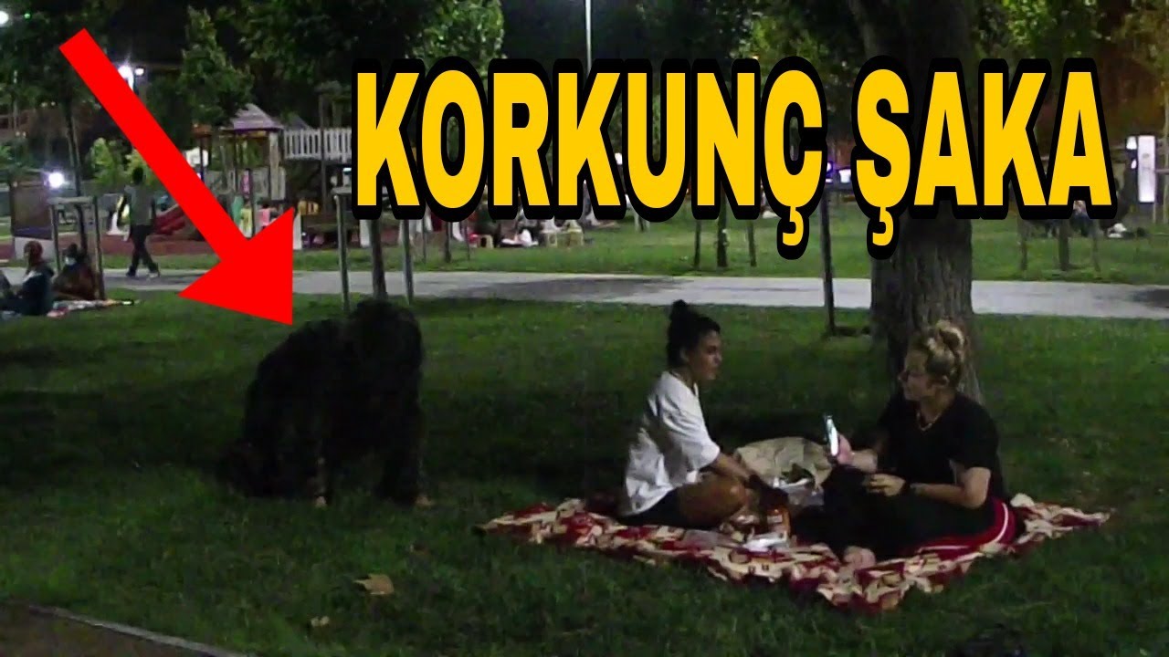 GECE KAMUFLAJ İLE İNSANLARI KORKUTMAK