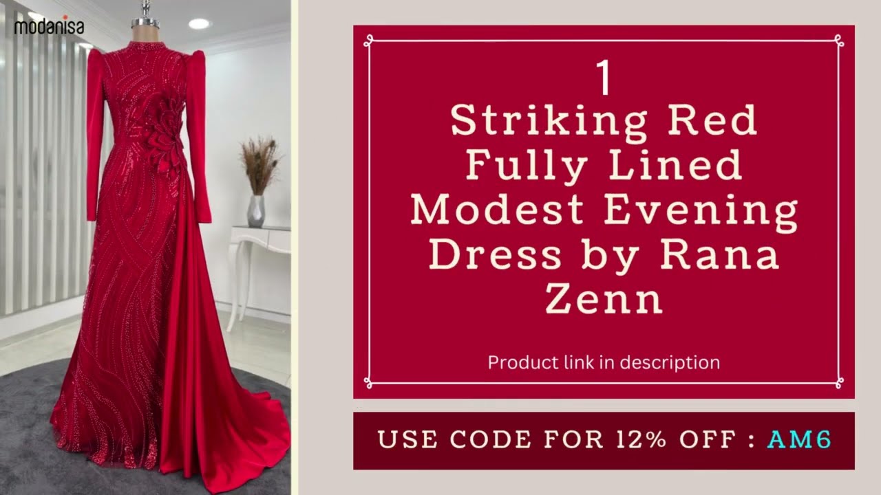 best modanisa dresses | red dress 2023 💘
