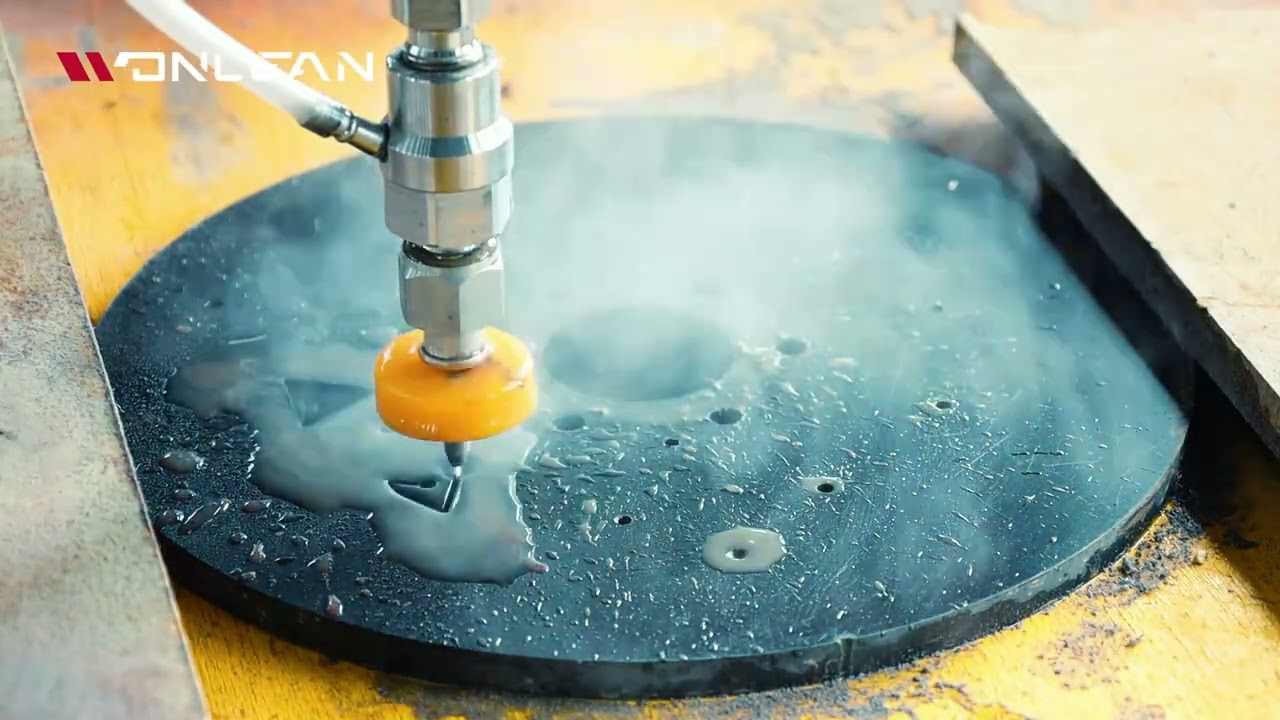 Waterjet Cutting Epoxy Resin | No Carbonization, No Delamination, No Deformation😍#waterjetcutting