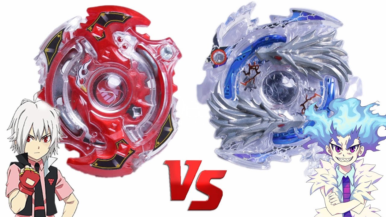 ANIME BATTLE: STORM SPRIGGAN vs LOST LONGINUS | Beyblade Burst Evolution/God