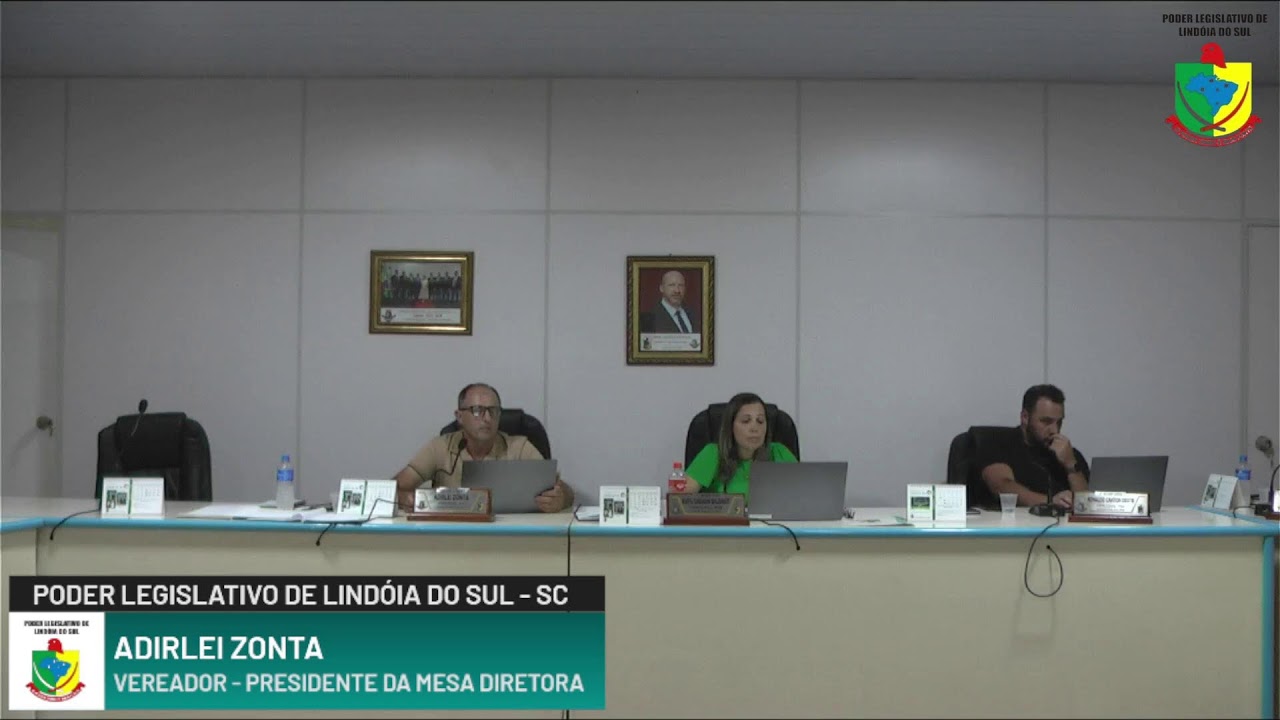 Transmissão ao vivo de Câmara de Vereadores Lindóia do Sul-SC.