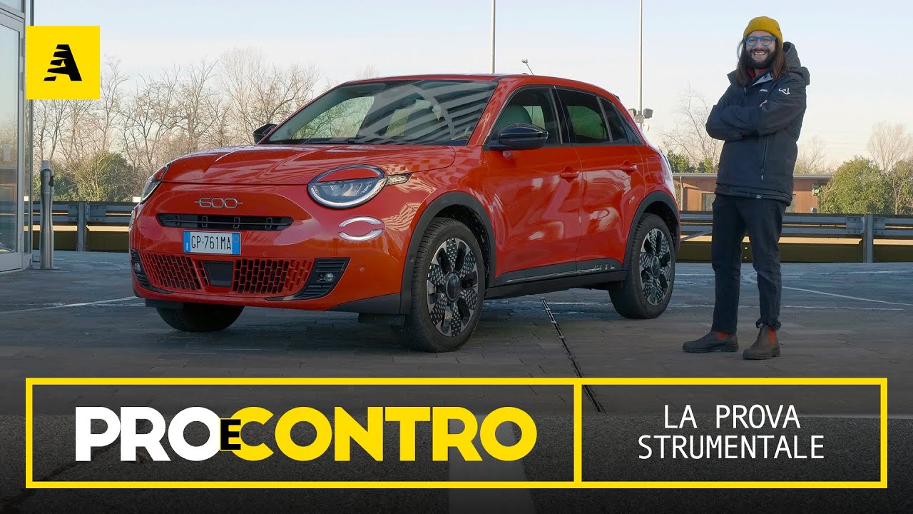 Nuova FIAT 600 (meglio della 500X?) | PROVA STRUMENTALE - PRO e CONTRO