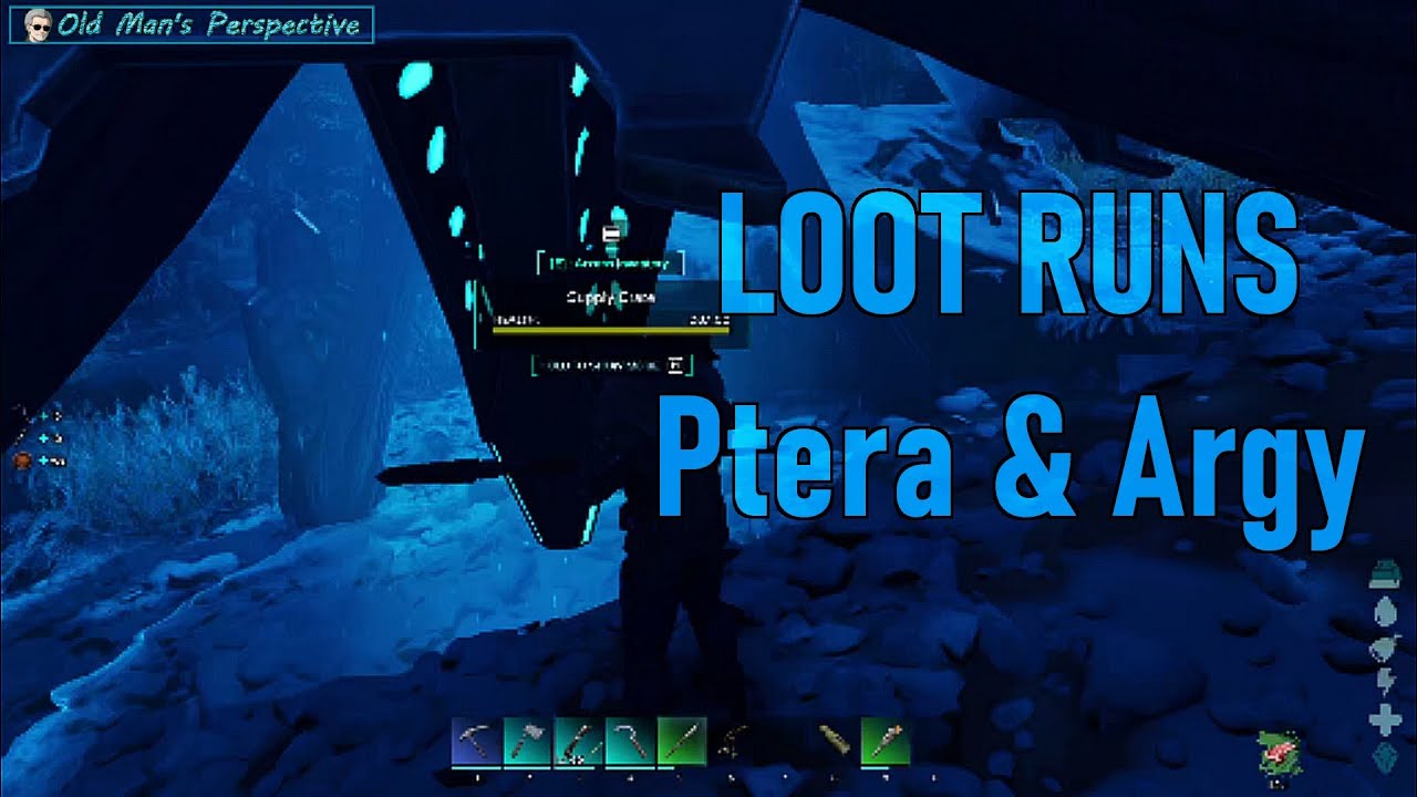Loot Runs, Dinos, and Resource Hauling - Ark Survival Ascended - The Island (EP228)