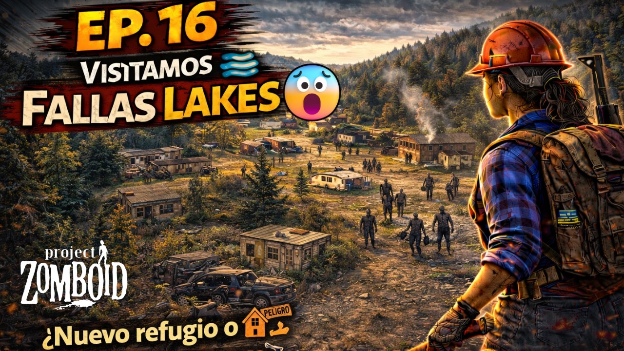 EP.16 – Entramos en Fallas Lakes… ¡y esto NO pinta bien! | Project Zomboid