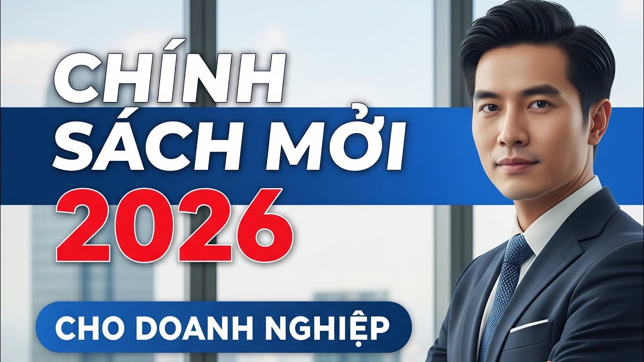 TOÀN CẢNH CHÍNH SÁCH MỚI 2026 DÀNH CHO DOANH NGHIỆP do LuatVietnam vn tổ chức