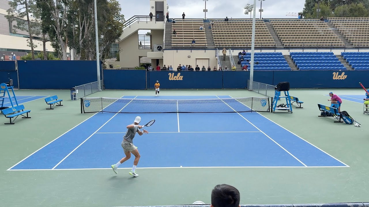 Thanasi Kokkinakis Court-level Practice at UCLA