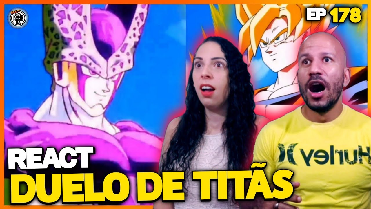 REACT DRAGON BALL Z EPISÓDIO 178 | SAGA CELL