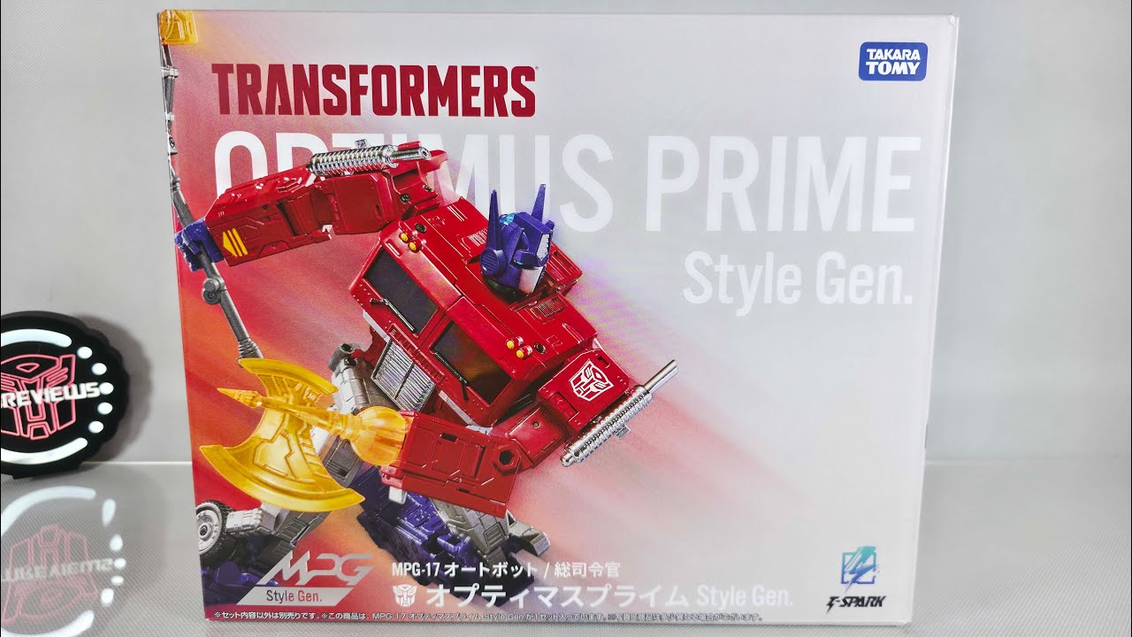 Распаковка: Трансформеры Takara Tomy MPG-17 Style Gen Оптимус Прайм