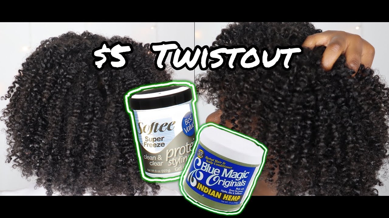 Bomb Twist Out Tutorial + Chit Chat | Blue Magic Hair Grease| Softee Protein Styling Gel