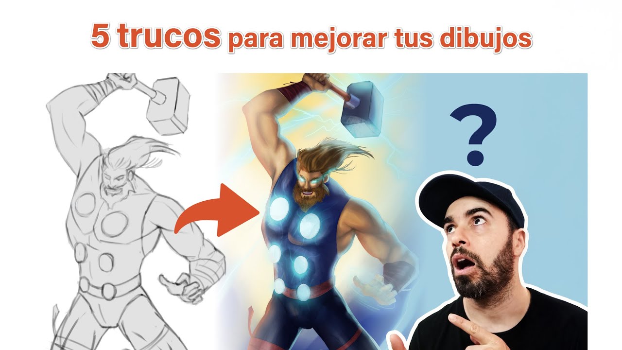 Cómo mejorar tus dibujos - 5 trucos revelados 🎨🪄