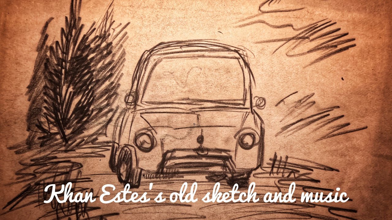 Day 03 | Khan Estes's old drawing  and Music  Day 01 – Khan Estes