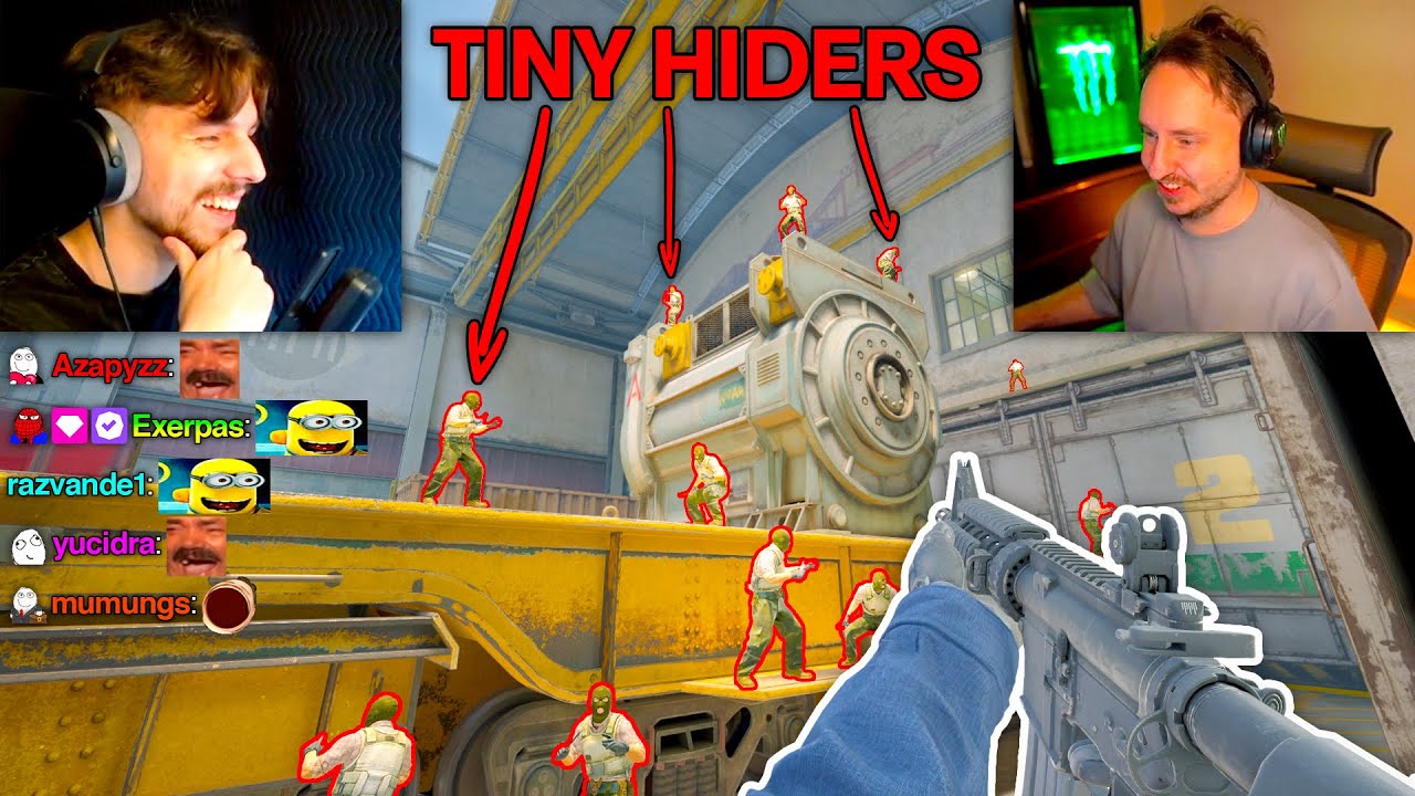 GET_RIGHT vs. 60 TINY HIDERS