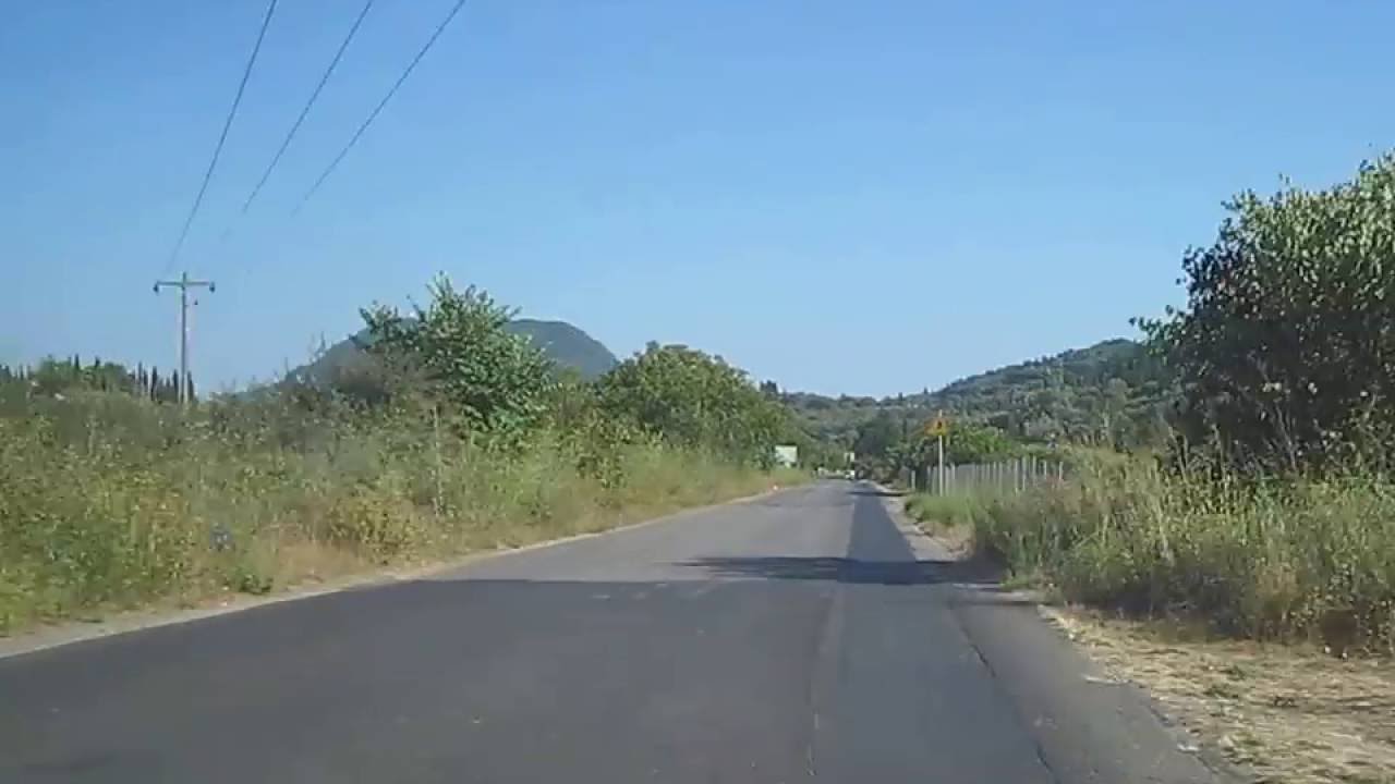 Cu masina pe insula Corfu (Kerkira)